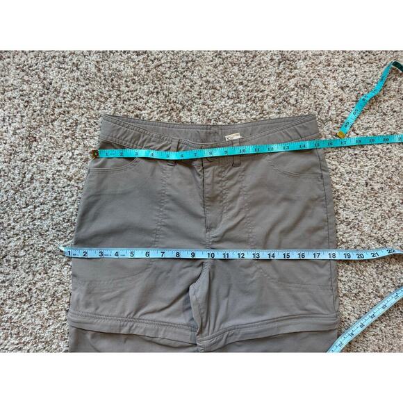 L.L. Bean Convertible Pants, Girls size 14; Shorts & Pants w zip off legs - Picture 4 of 11